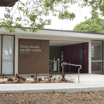  Front entrance at FDAC showing ramp entry